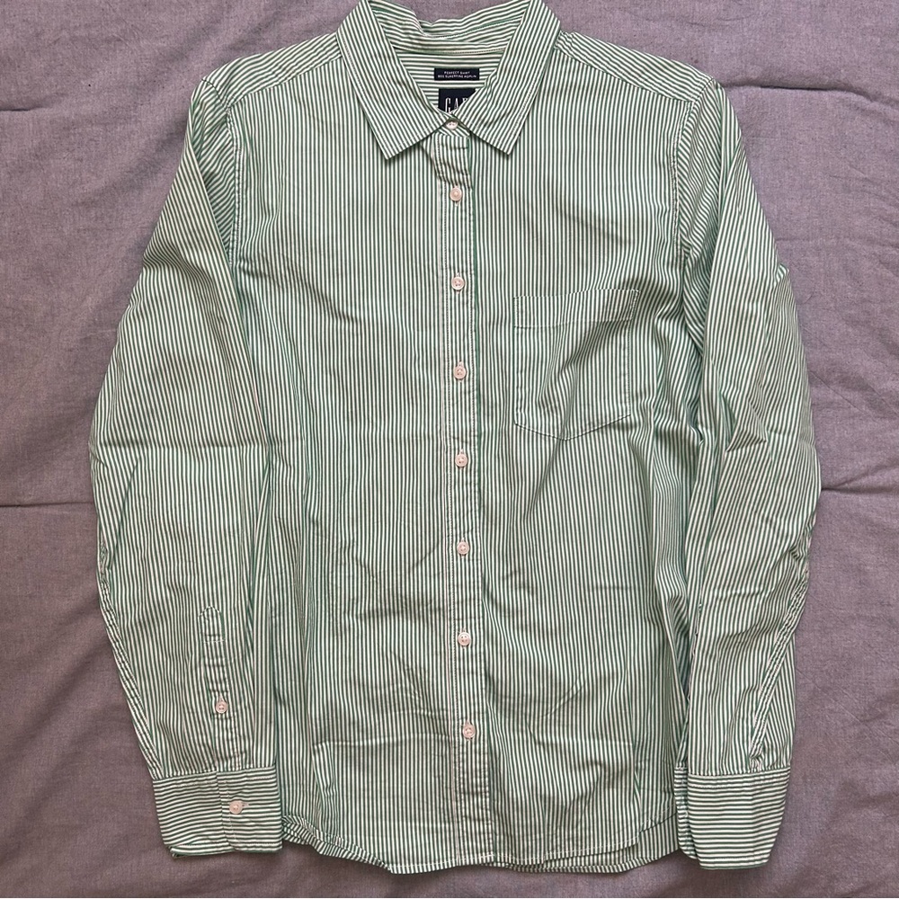 GAP 100% Organic Cotton Perfect Shirt - Picture 4 of 5